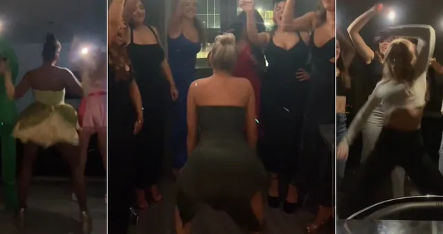 Wild Side / Green Dress Girl / "Benjamins Deli" TikTok Trend meme card