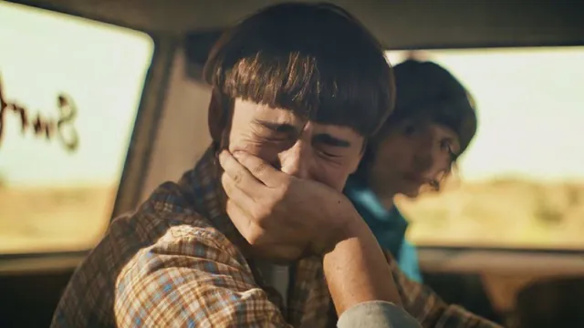 Will Byers Crying meme card