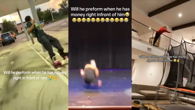 Carte meme Will He Perform When He Has Money Right In Front Of Him