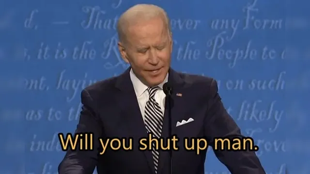 Will You Shut Up Man meme card