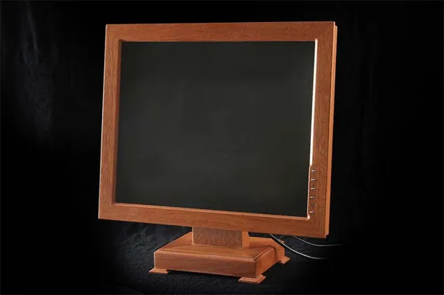 Wooden PC meme card