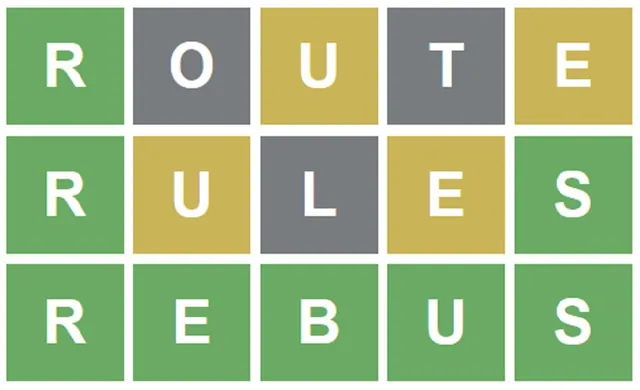 Wordle meme card
