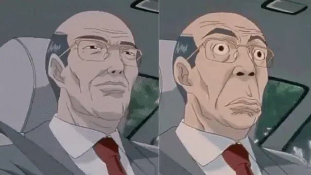 Carte meme Worried Hiroshi Uchiyamada GTO GIF