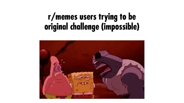 Carte meme X Challenge (Impossible)