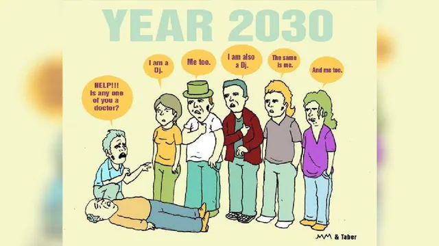 Year 2030 / Is Any One Of You a Doctor meme card
