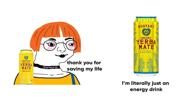 Yerba Mate (Guayakí) meme card
