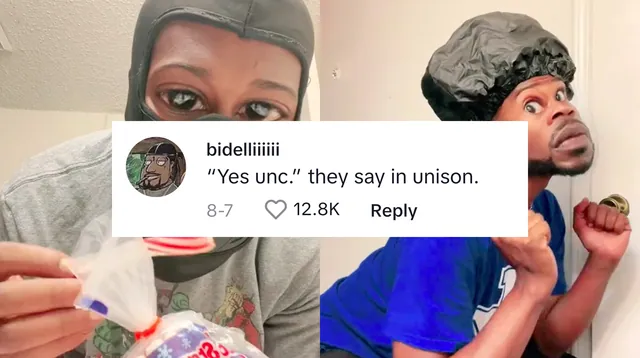 Carte meme « Yes Unc » They Say In Unison