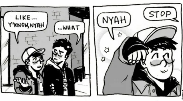 Y'know, Nyah meme card