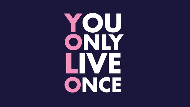 YOLO meme card