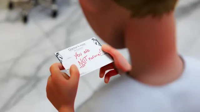 Carte meme You Are Not Normal