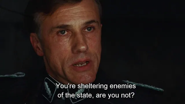 You Are Sheltering Enemies of the State, Are You Not? meme card