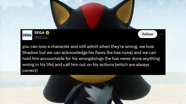 You Can Love a Character and Still Admit When They're Wrong meme card