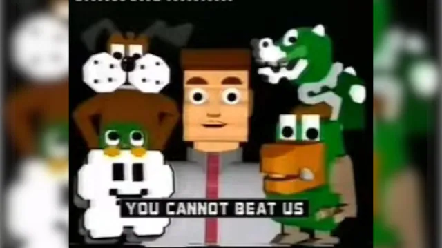 You Cannot Beat Us meme card