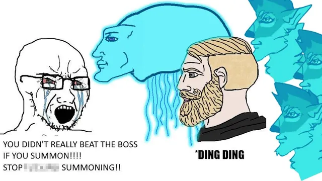 You Didn't Beat the Game meme card