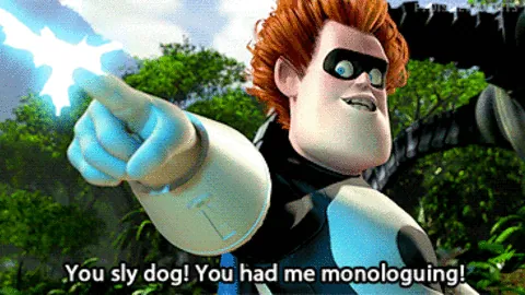 Carte meme You Got Me Monologuing