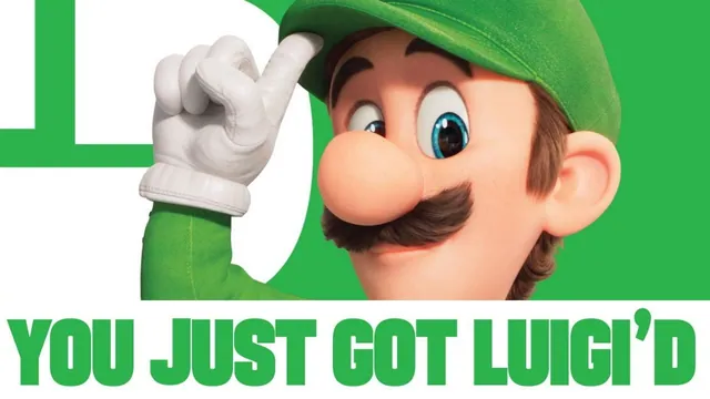 Carte meme You Just Got Luigi’d
