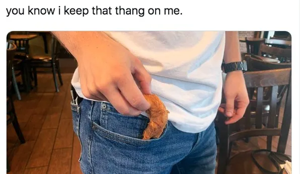 Carte meme You Know I Keep That Thang On Me
