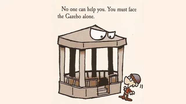 Carte meme You Must Face the Gazebo Alone