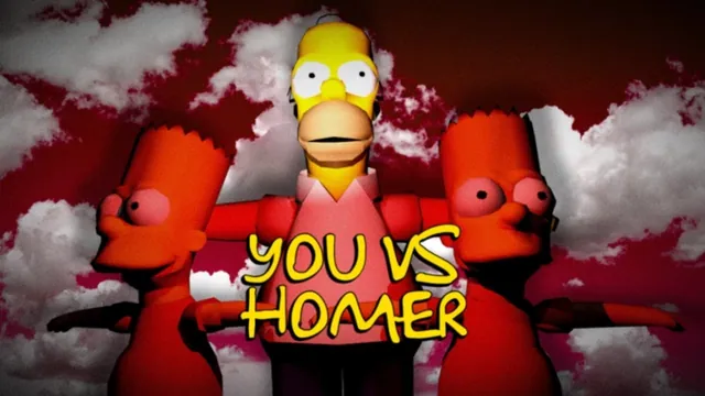 You vs. Homer meme card