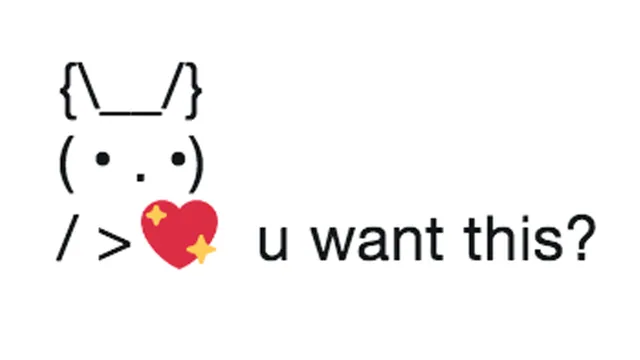 You Want This? Bunny meme card