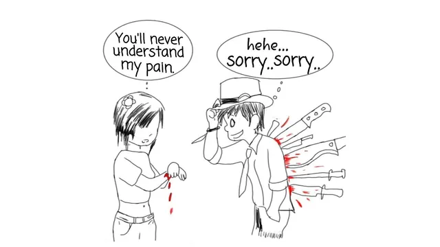 Carte meme You’ll Never Understand My Pain