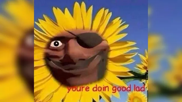 You're Doin' Good Lad meme card