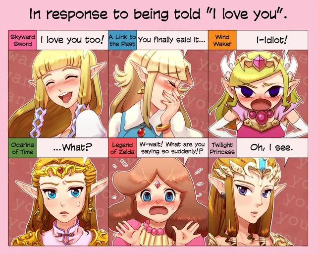 Zelda's Response meme card