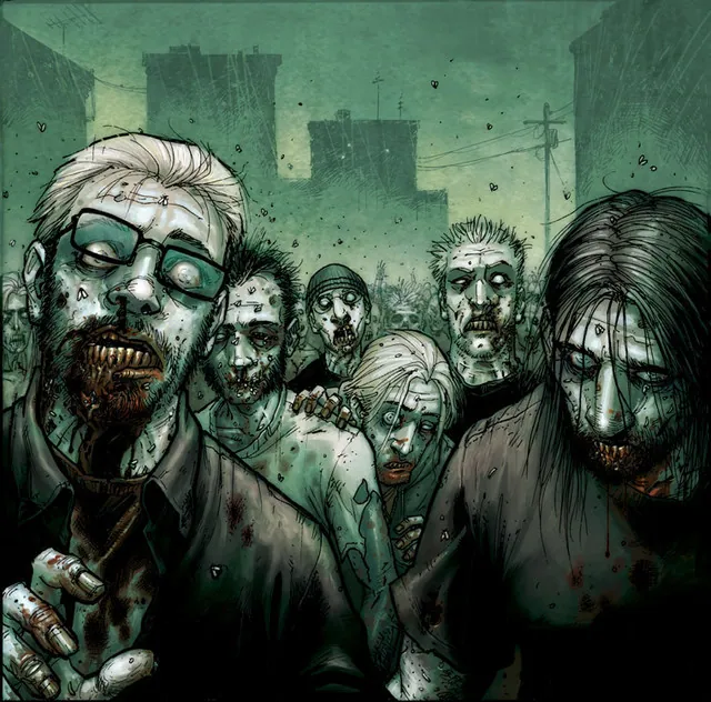 Zombies meme card