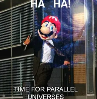 0.5x A Presses / But First We Need to Talk About Parallel Universes meme card, epic rarity