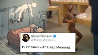 "15 Pictures With Deep Meaning" Parodies meme card, common rarity