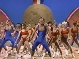 1988 Crystal Light National Aerobic Championship meme card, rare rarity