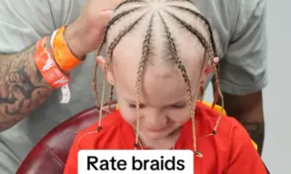 1Nito_ Blonde Braid Incident meme card, common rarity