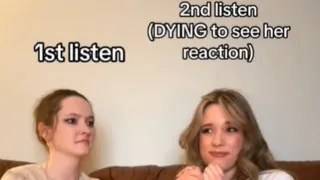 Carte meme 1st Listen, 2nd Listen (Dying To See Her Reaction), rareté commune
