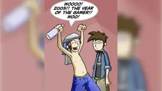 "2005!! The Year Of The Gamer!!" meme card, common rarity