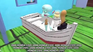 Carte meme 2006 Honda Civic (ai_sponge), rareté commune