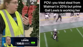 2016 Prime Gail Lewis meme card, common rarity