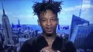 21 Savage Supervillain meme card, common rarity