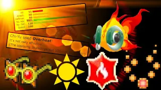 Carte meme 252+ SpA Choice Specs Beads of Ruin Tera Fire Chi-Yu, rareté commune