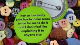 365 Buttons meme card, common rarity