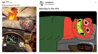 4 Hour Life / 4HL meme card, common rarity