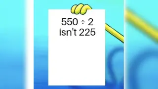 550 ÷ 2 = 225 meme card, common rarity