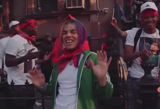 6ix9ine's "Gummo" meme card, common rarity