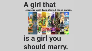 A Girl That X Is a Girl You Should Marry meme card, common rarity