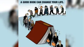 A Good Book Can Change Your Life meme card, common rarity