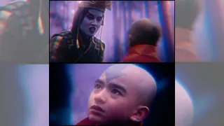 Aang Meets Avatar Kyoshi meme card, common rarity
