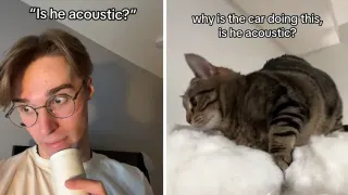 Acoustic (Slang) meme card, common rarity