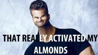 Activated Almonds meme card, epic rarity