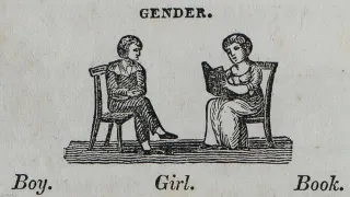 "Ah Yes The Three Genders" meme card, common rarity