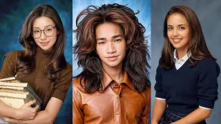 AI '90s Yearbook Trend meme card, common rarity