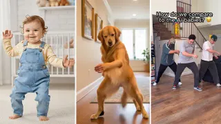 AI Baby Dance Trend / Sway Dance meme card, common rarity